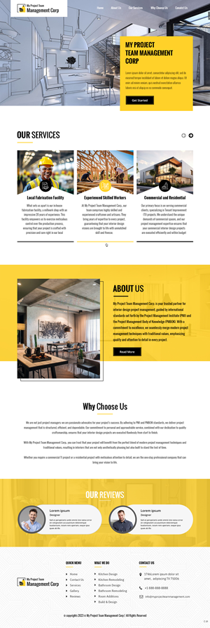 Web Design by pb for this project | Design: #31377559