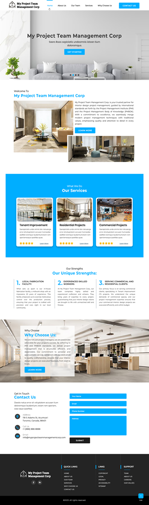 Web Design by pb for this project | Design: #31377560