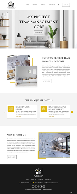 Web Design by pb for this project | Design: #31389636
