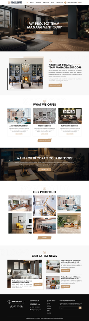 Web Design by Titan Eagle for this project | Design: #31341071