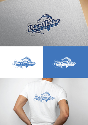 Logo Design by RRR Design for Price Marine Construction Inc.  | Design: #31335077