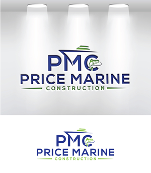 Logo Design by okimok for Price Marine Construction Inc.  | Design: #31337966