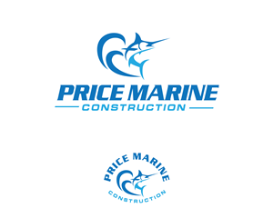 Logo Design by renderman for Price Marine Construction Inc.  | Design #31335783