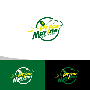 Logo Design by chris Ray for Price Marine Construction Inc.  | Design: #31336558