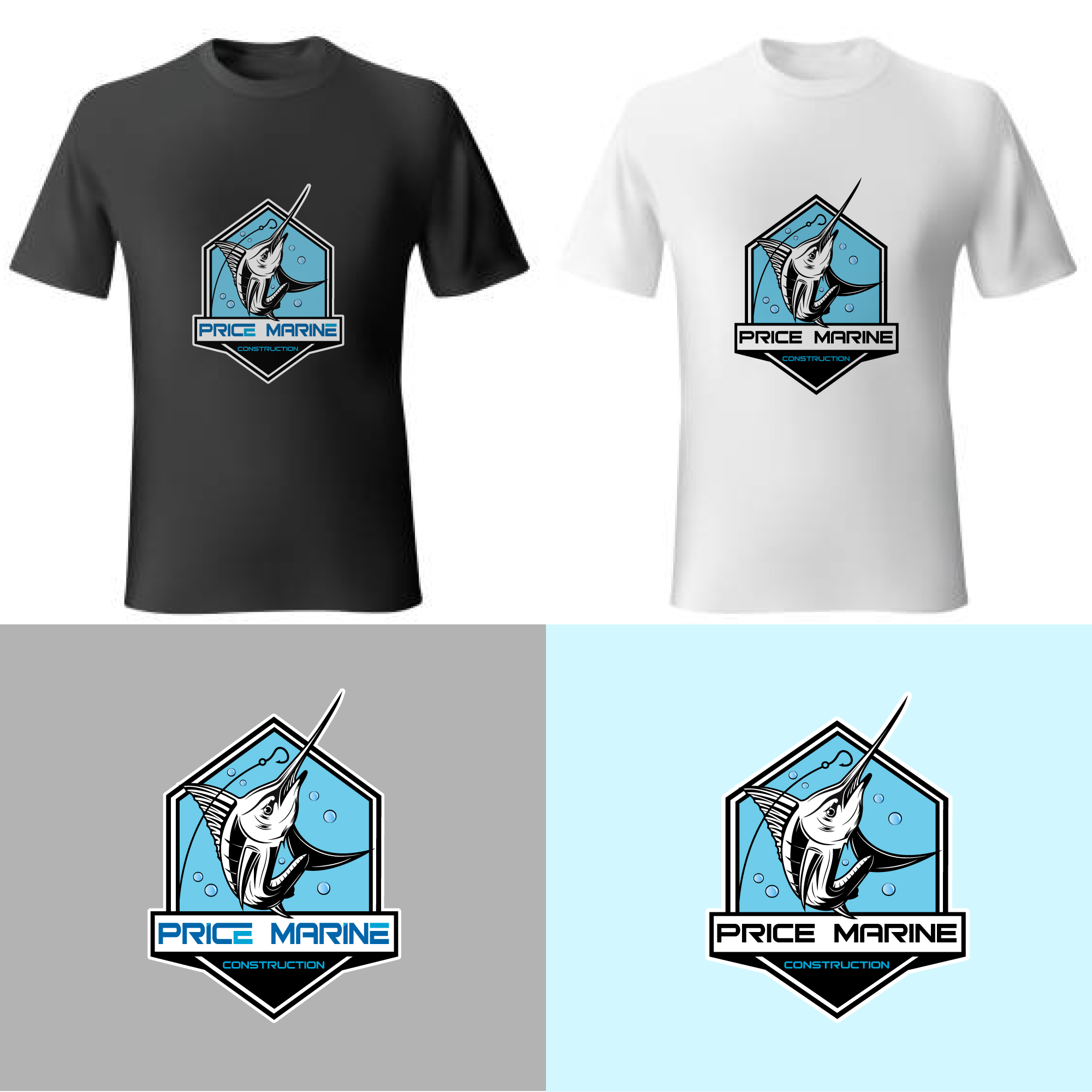 Logo Design by Suvendu.S for Price Marine Construction Inc.  | Design: #31442803