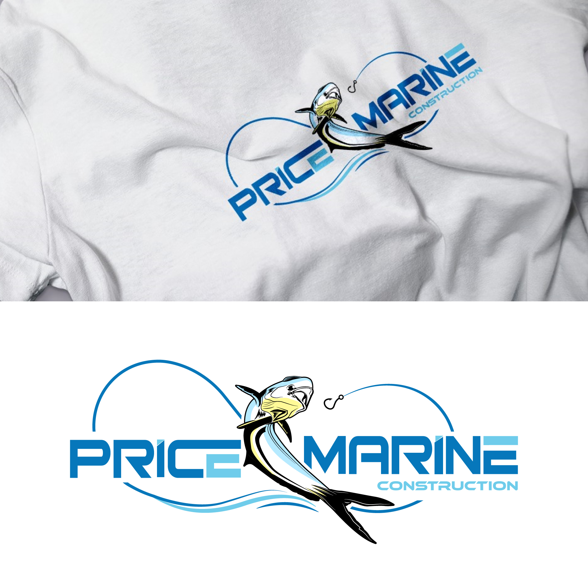Logo Design by Suvendu.S for Price Marine Construction Inc.  | Design #31444120