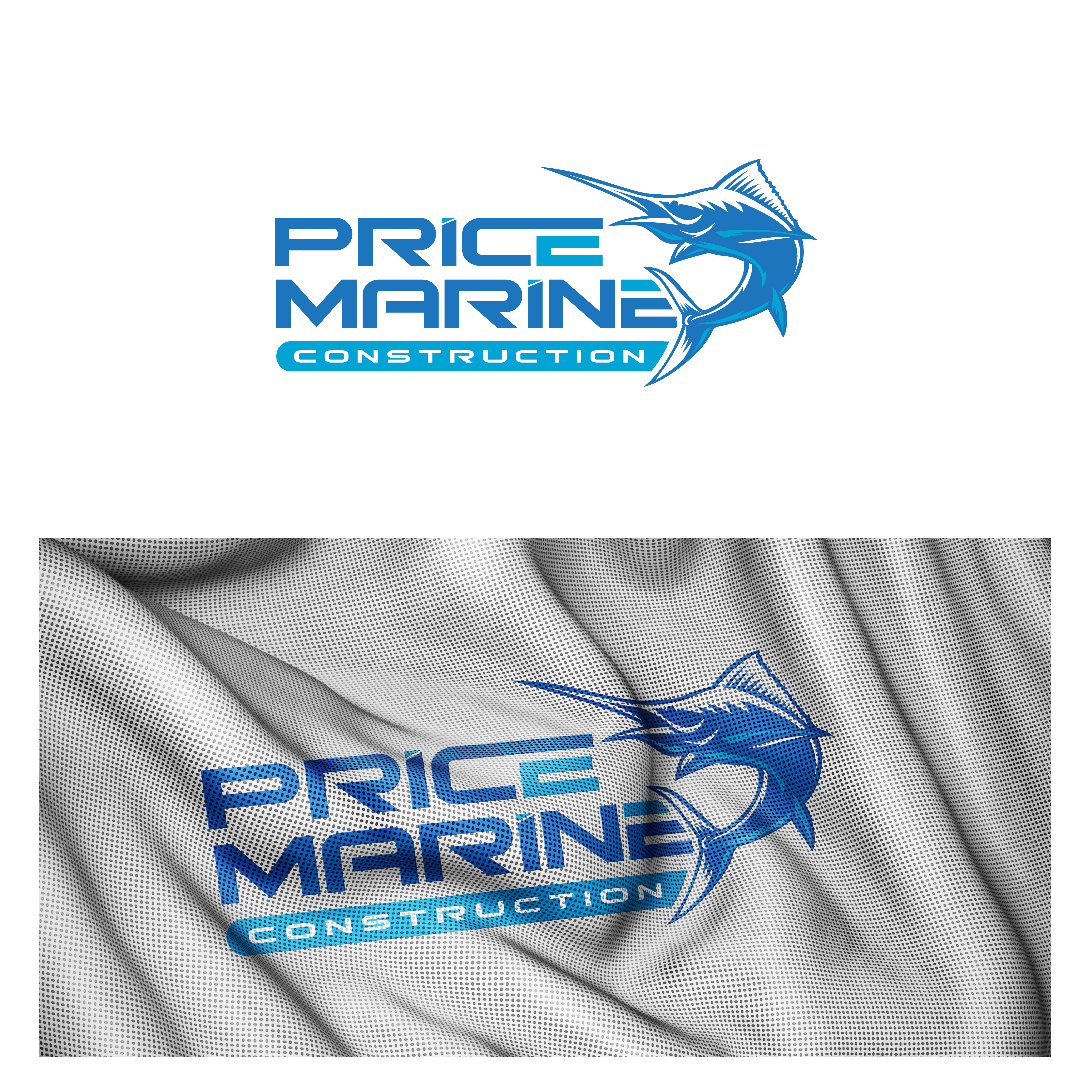 Logo Design by TripleAesthetic for Price Marine Construction Inc.  | Design #31341761