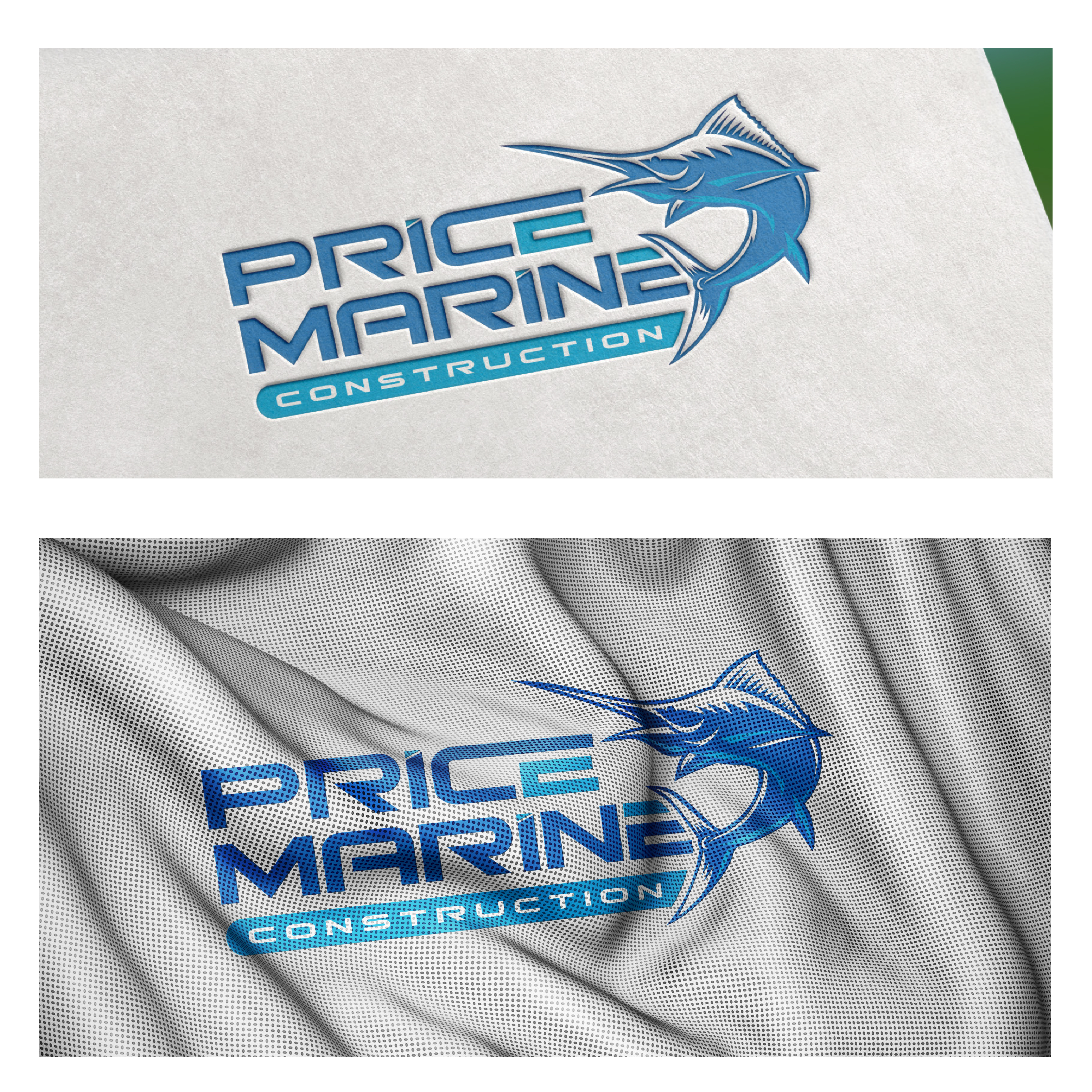 Logo Design by TripleAesthetic for Price Marine Construction Inc.  | Design #31341763