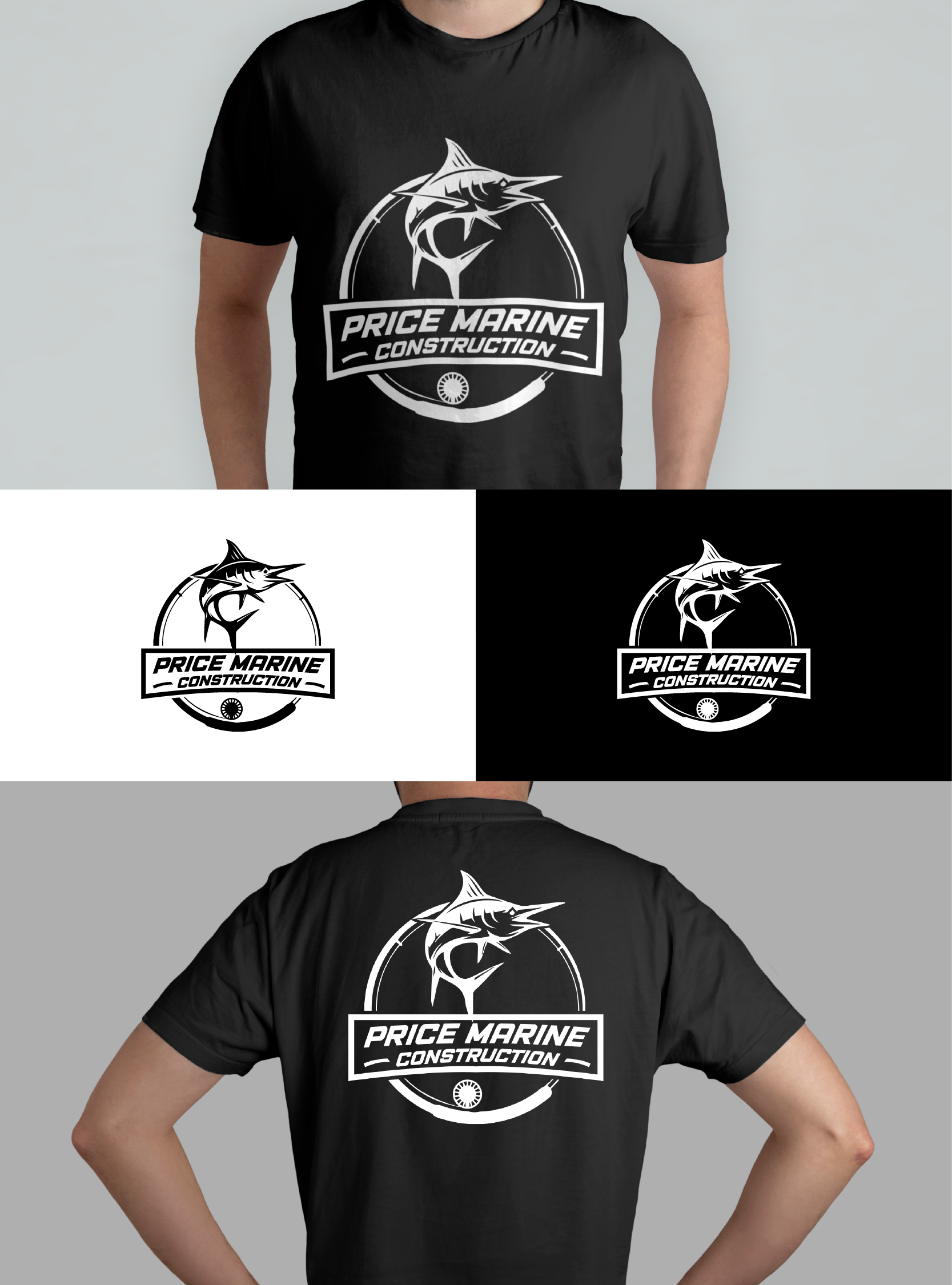 Logo Design by design wae for Price Marine Construction Inc.  | Design #31334271