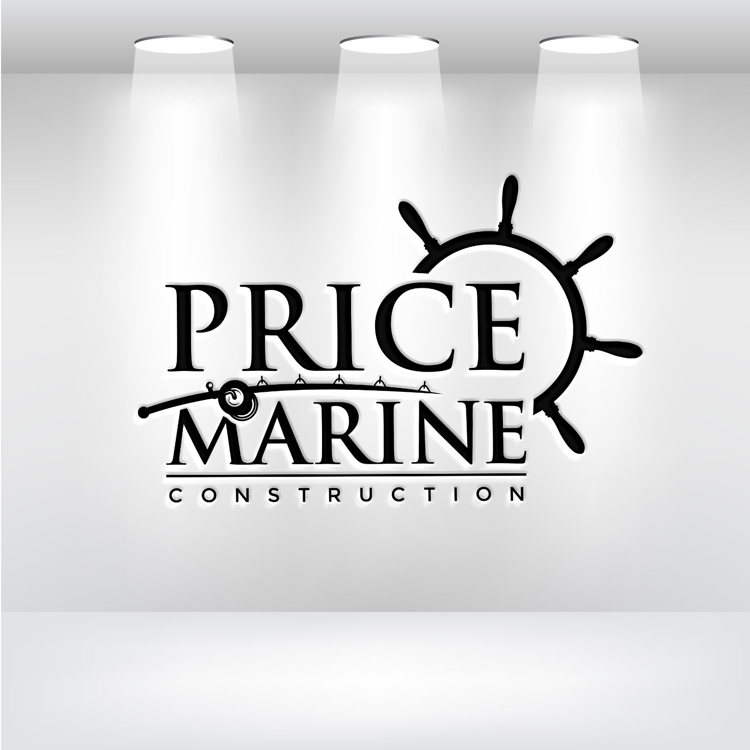 Logo Design by apik. for Price Marine Construction Inc.  | Design #31340957