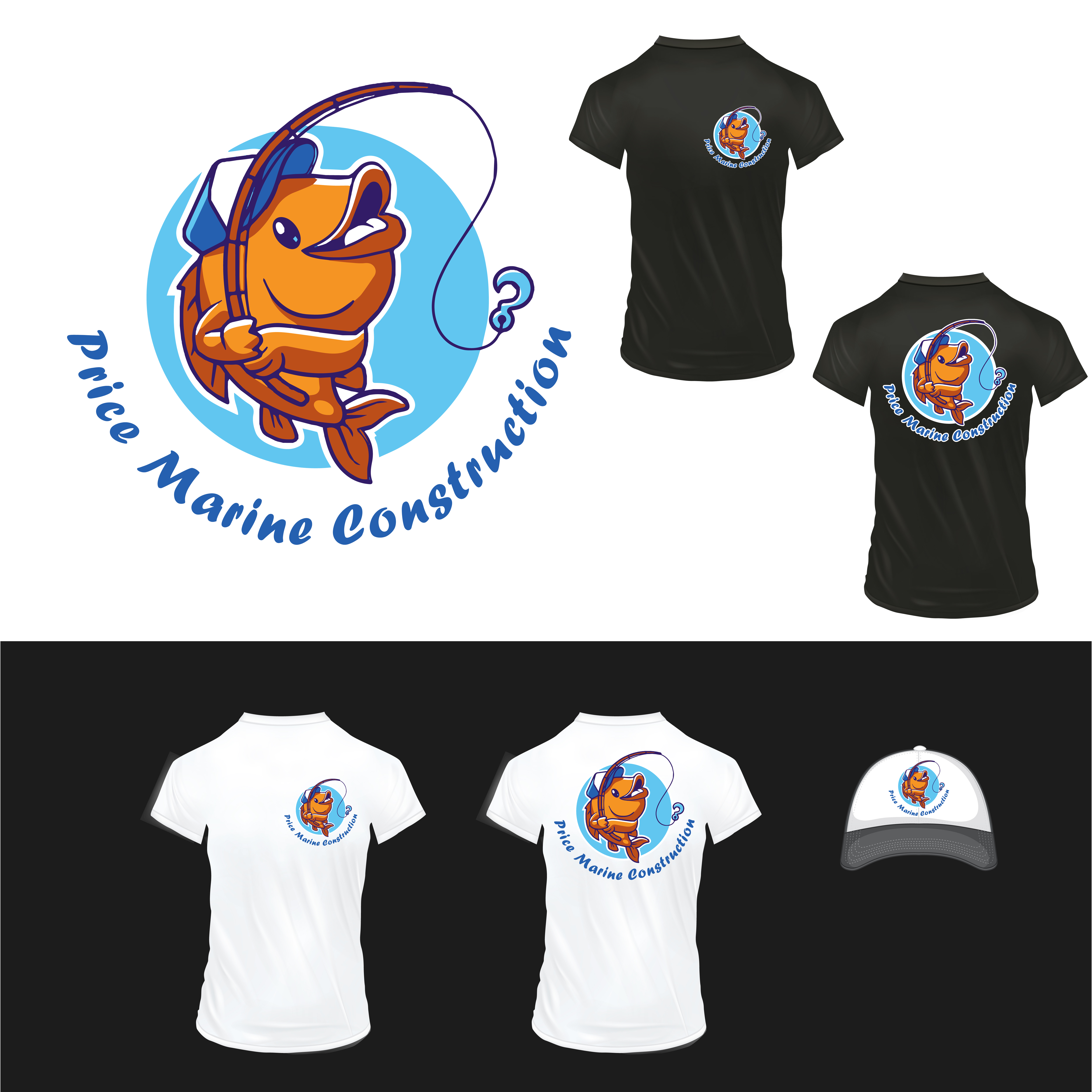 Logo Design by art.edison for Price Marine Construction Inc.  | Design #31342158