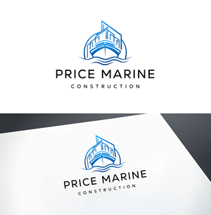 Logo Design by debdesign for Price Marine Construction Inc.  | Design: #31338165