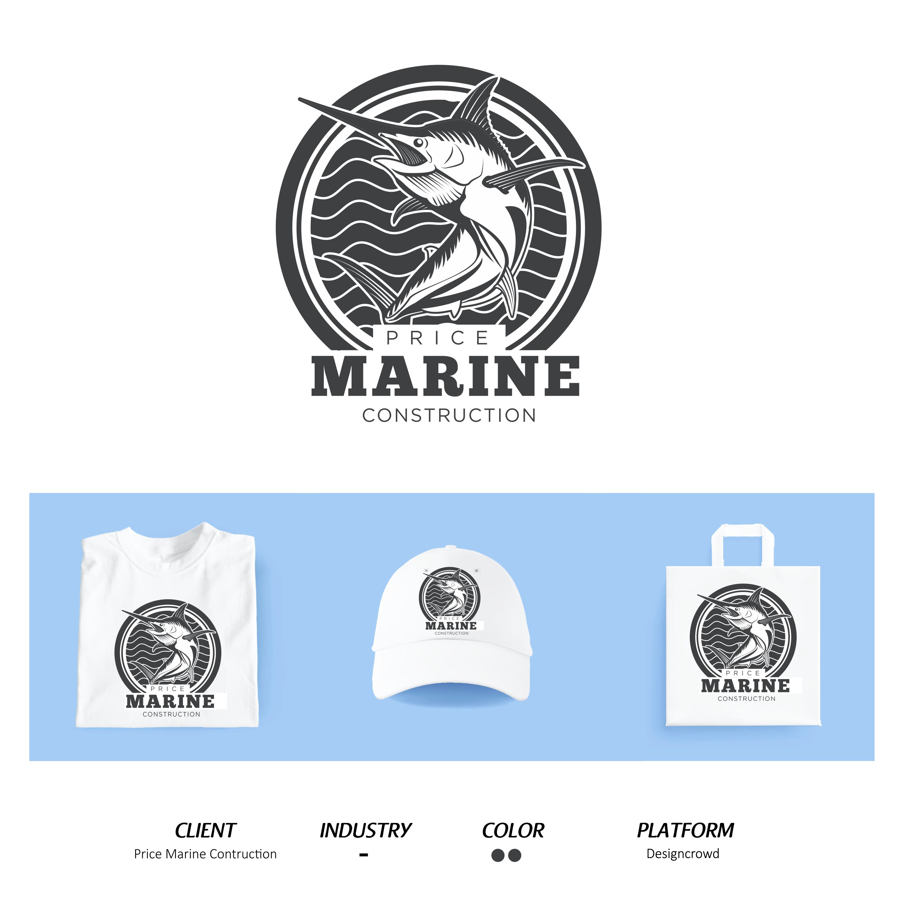 Logo Design by candraagungdwiatmaja for Price Marine Construction Inc.  | Design #31378231