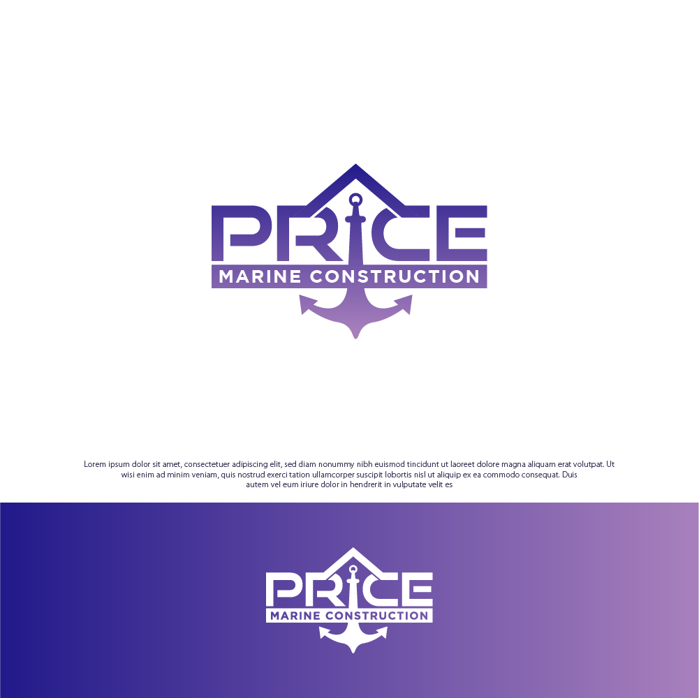 Design de Logo par Tan-D pour Price Marine Construction Inc.  | Design #31338814