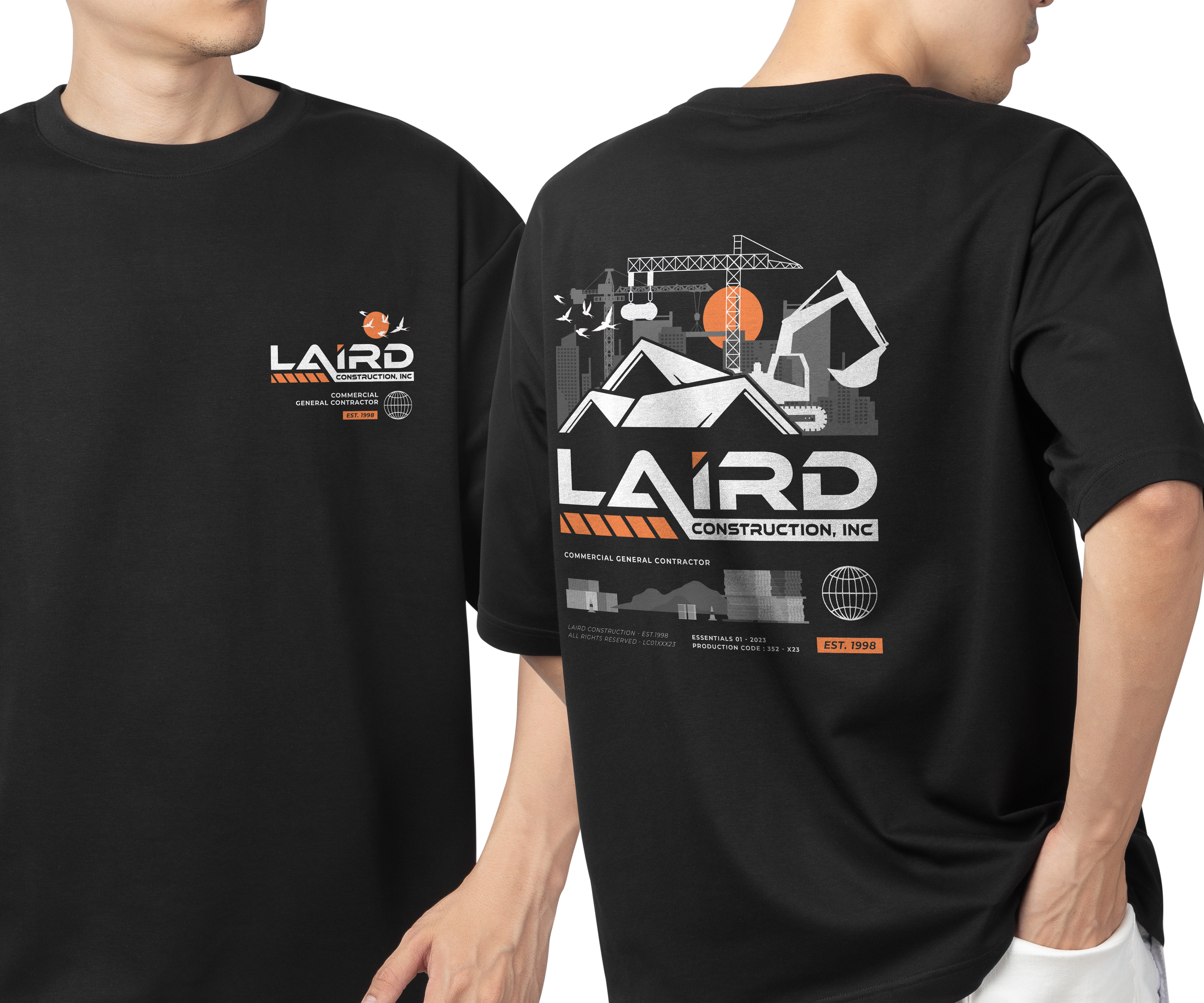 T-shirt Design by VisualBendr.inc for Laird Construction,  Inc | Design #31357745