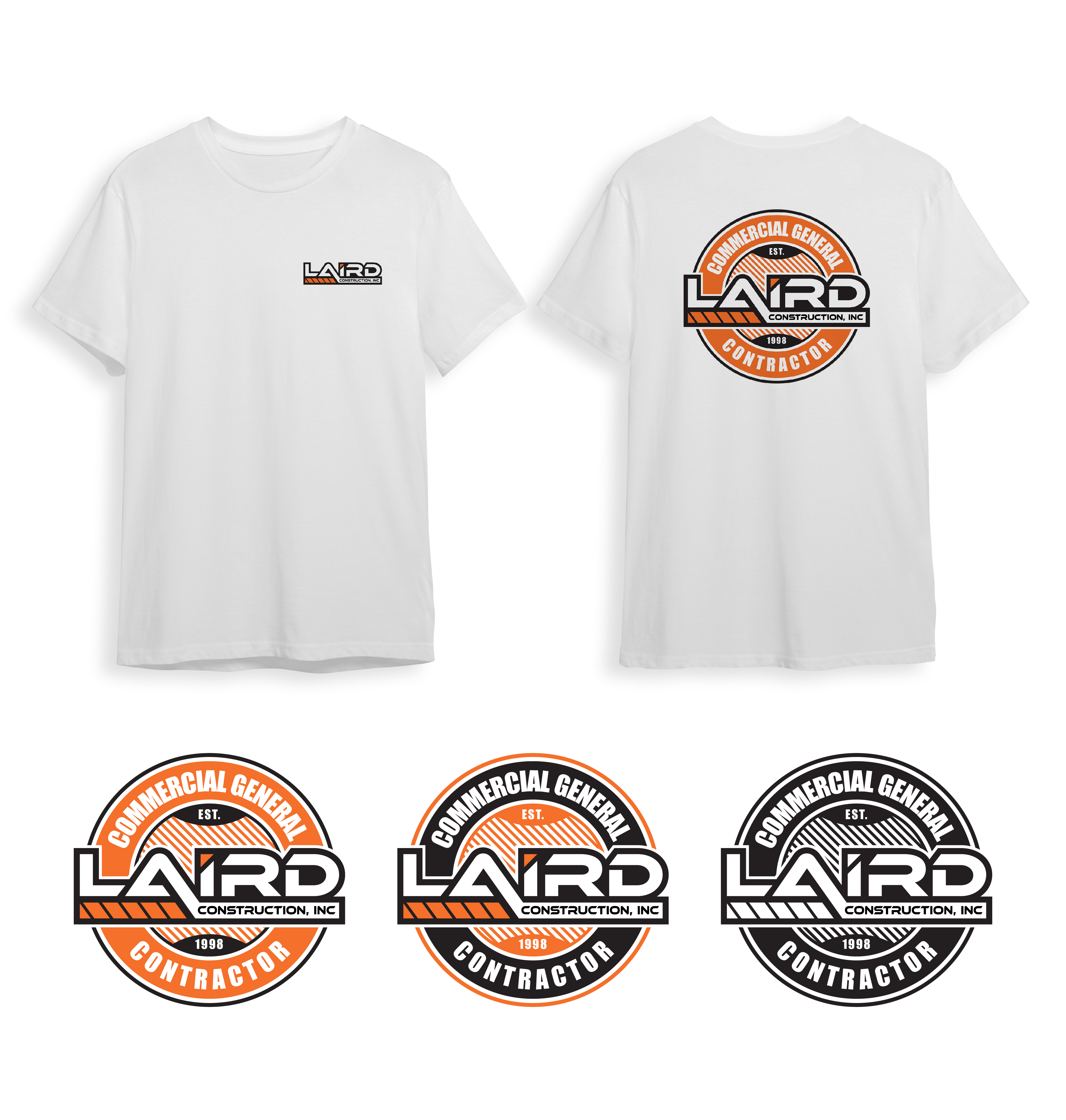 T-Shirt-Design von Gasyary für Laird Construction,  Inc | Design #31355090