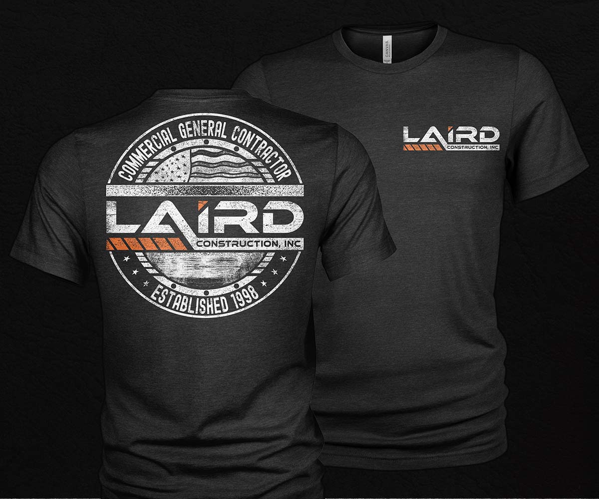 T-shirt Design by Milton Bhowmik for Laird Construction,  Inc | Design #31383012