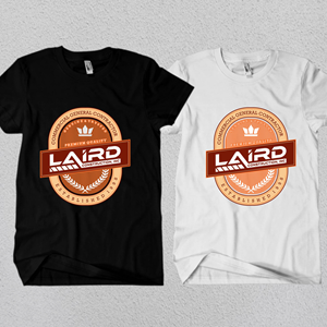 Design de T-shirt par Rheanza pour Laird Construction,  Inc | Design : #31346323