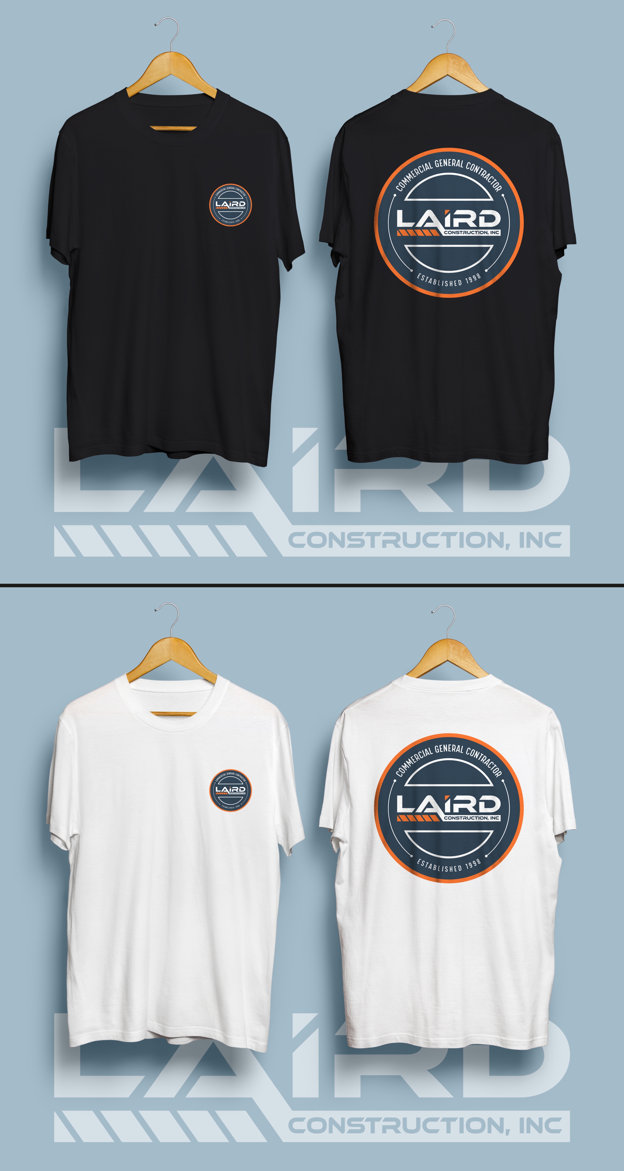 T-shirt Design by Erzan Design for Laird Construction,  Inc | Design #31339118