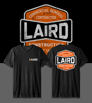 Design de T-shirt par guruntool pour Laird Construction,  Inc | Design #31344929