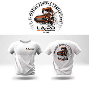 Diseño de Camiseta por eshastyles para Laird Construction,  Inc | Diseño: #31339625