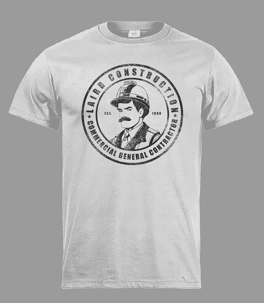 T-shirt Design by Johncina for Laird Construction,  Inc | Design #31339133