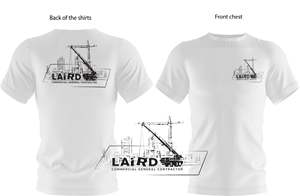 T-shirt Design by Zerodesign809 for Laird Construction,  Inc | Design: #31356979