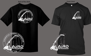 T-shirt Design by Zerodesign809 for Laird Construction,  Inc | Design: #31357559