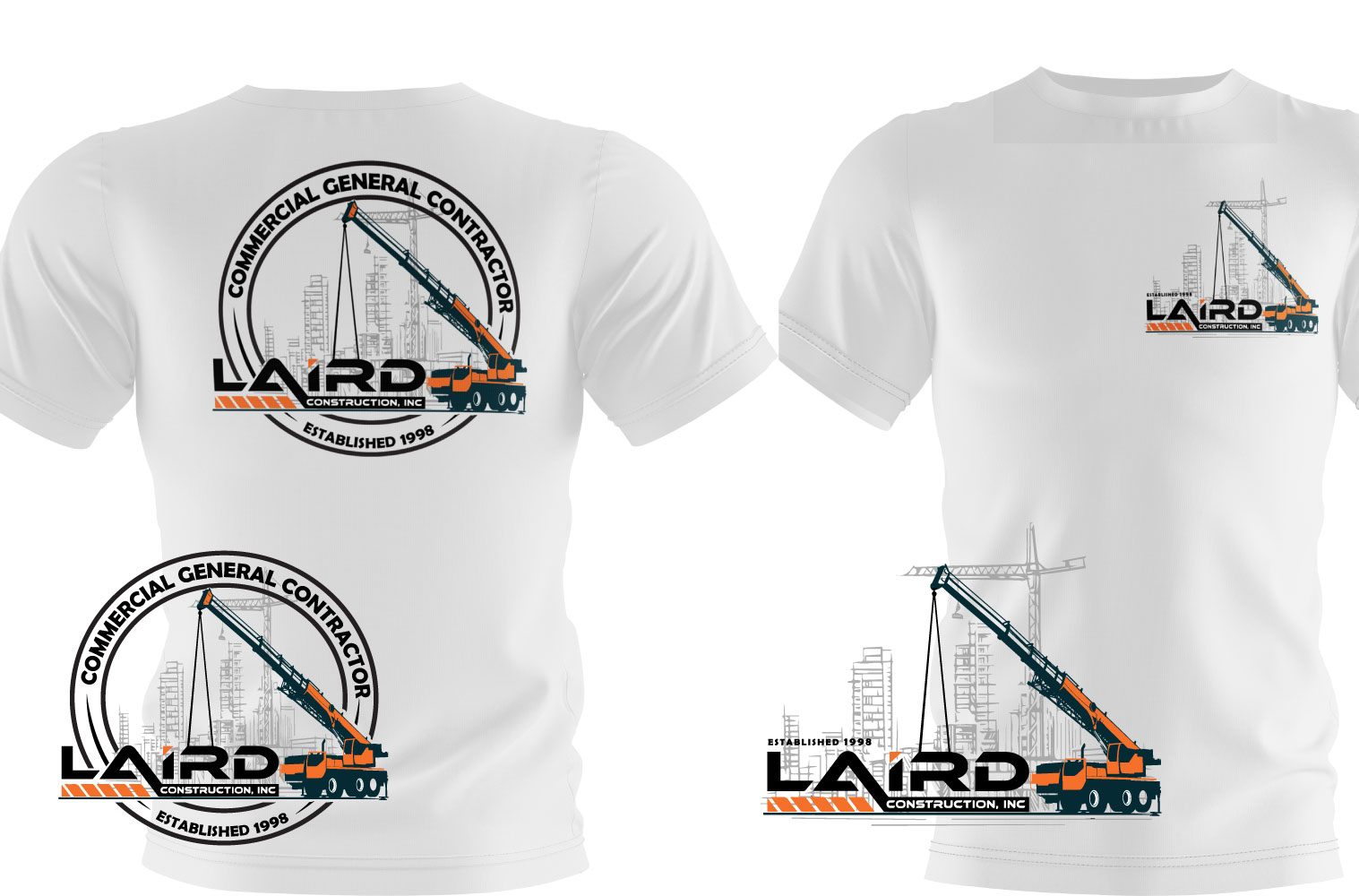 T-Shirt-Design von Zerodesign809 für Laird Construction,  Inc | Design #31357566