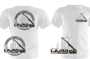 T-shirt Design by Zerodesign809 for Laird Construction,  Inc | Design: #31357566