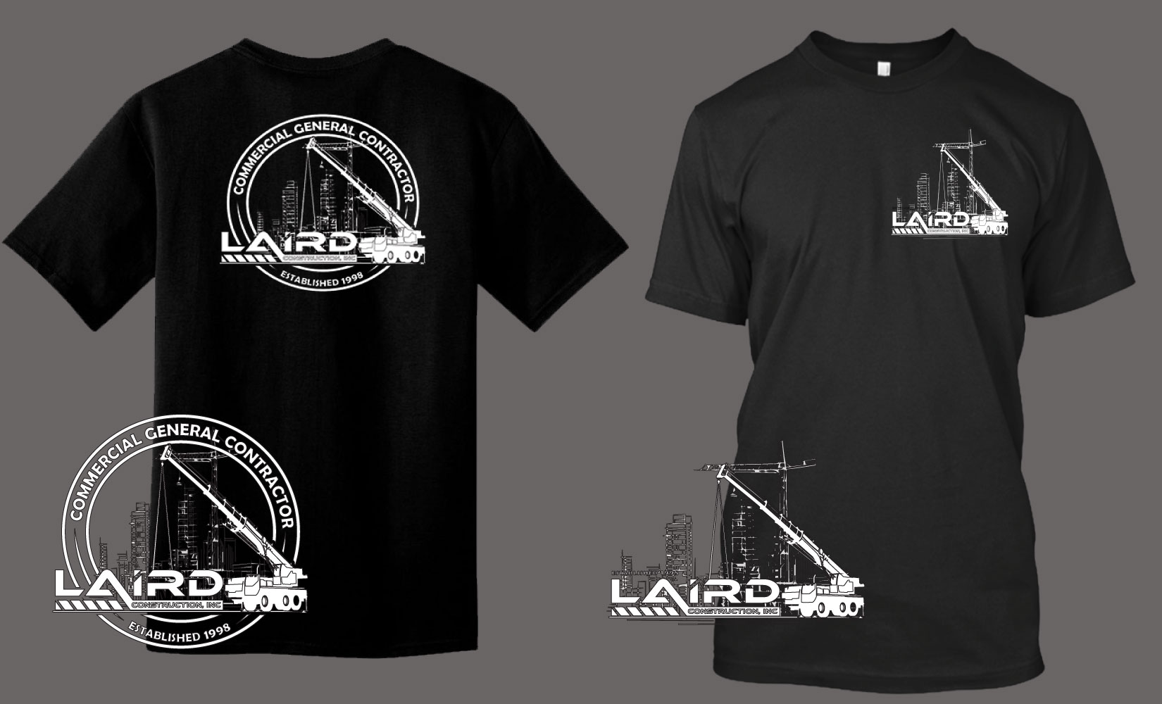 T-Shirt-Design von Zerodesign809 für Laird Construction,  Inc | Design #31357567