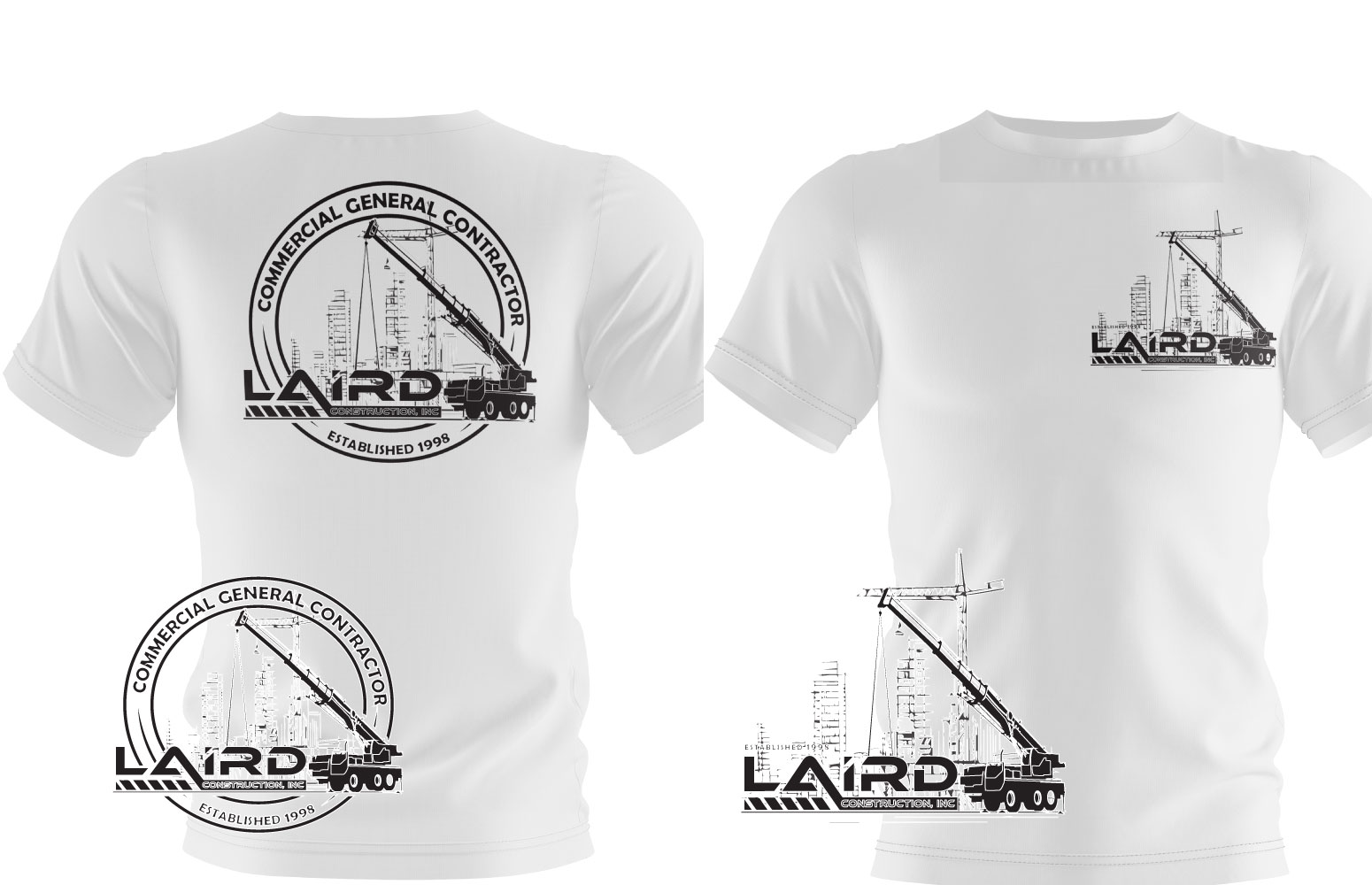T-Shirt-Design von Zerodesign809 für Laird Construction,  Inc | Design #31357568