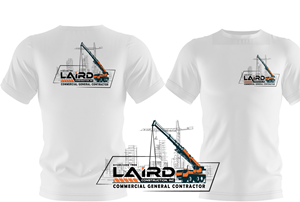 T-shirt Design by Zerodesign809 for Laird Construction,  Inc | Design: #31357573