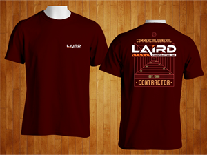 Diseño de Camiseta por MangkuJiwo para Laird Construction,  Inc | Diseño: #31357516