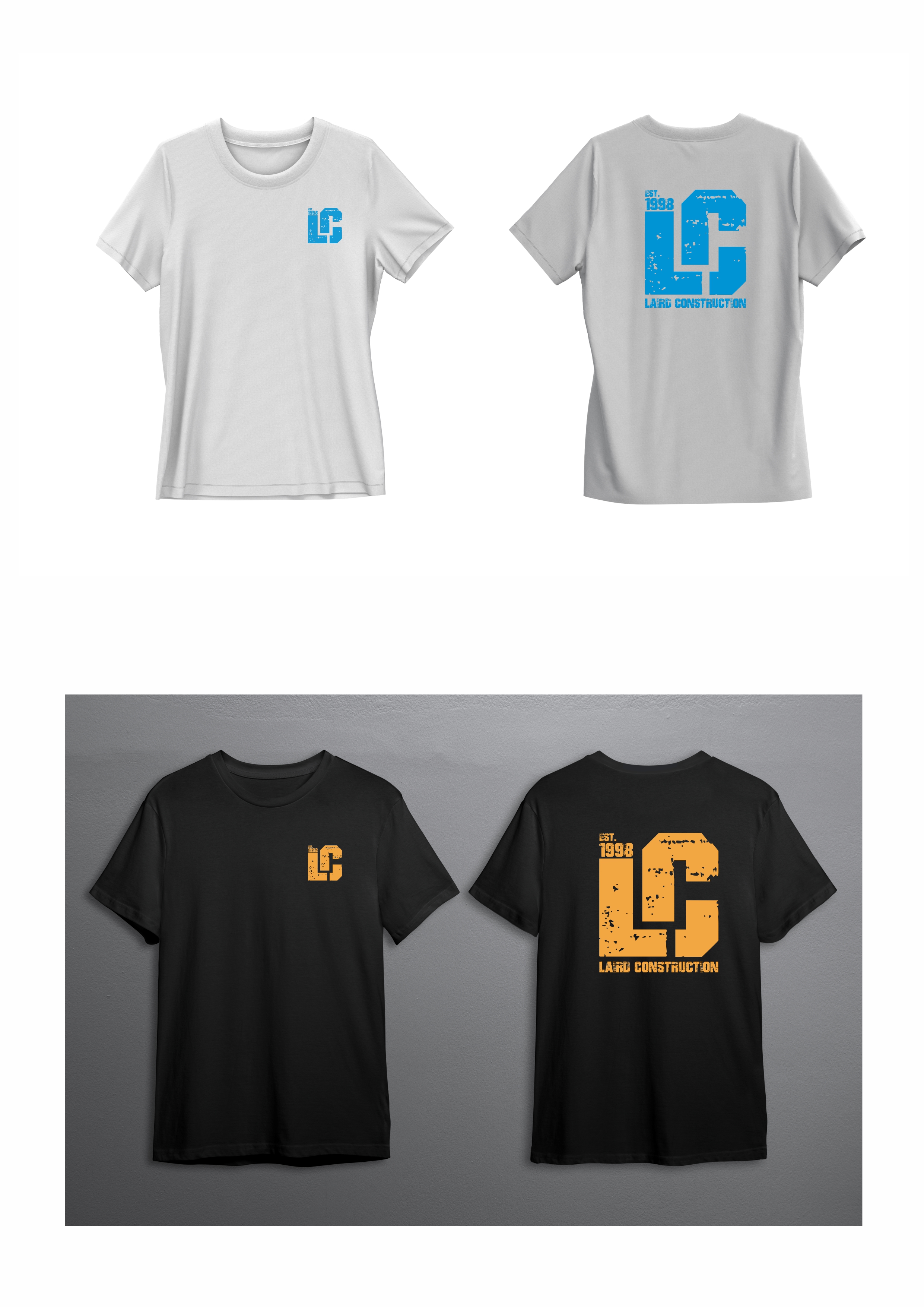 T-shirt Design by Kevonn for Laird Construction,  Inc | Design #31345491