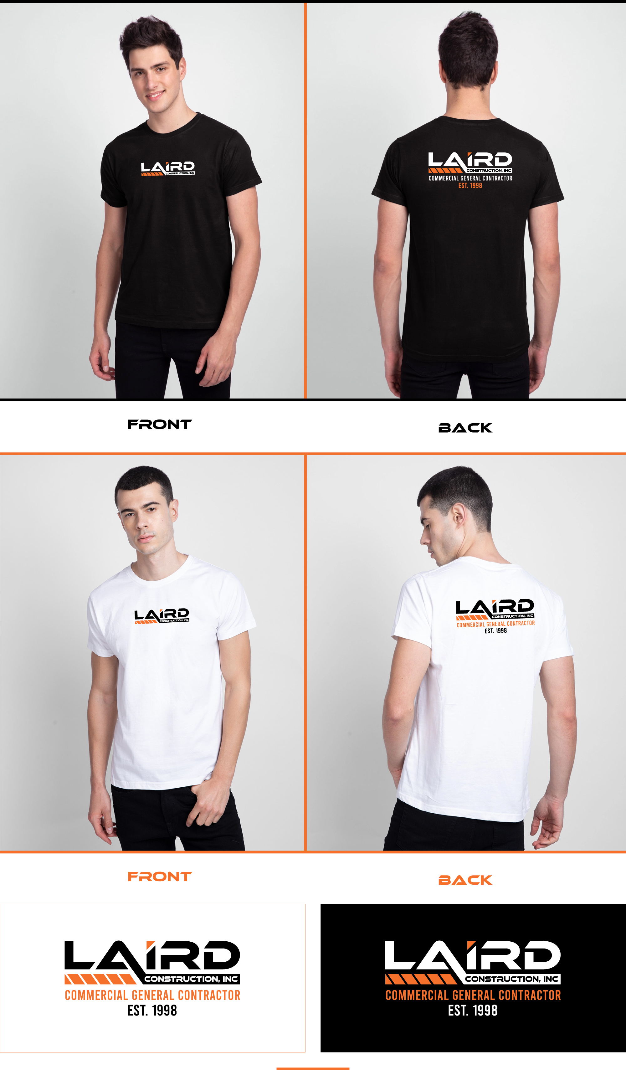 Diseño de Camiseta por Touseen para Laird Construction,  Inc | Diseño #31341491