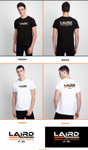 Diseño de Camiseta por Touseen para Laird Construction,  Inc | Diseño: #31341491