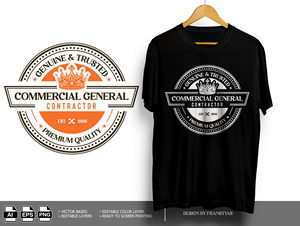 T-shirt Design by franstyas for Laird Construction,  Inc | Design: #31340637