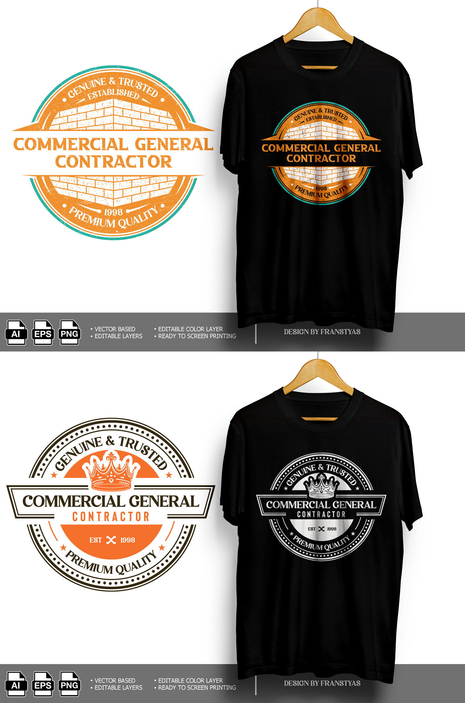 T-shirt Design by franstyas for Laird Construction,  Inc | Design #31340655
