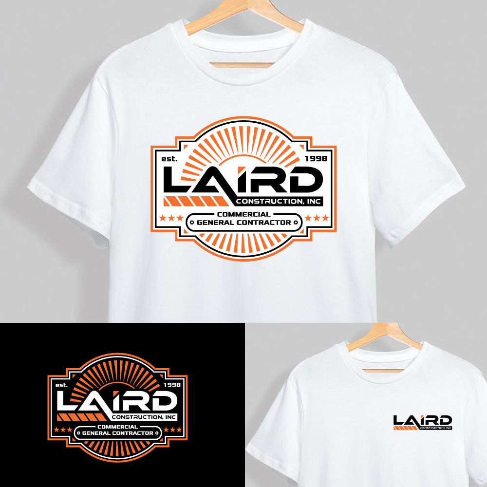 Diseño de Camiseta por artstoke2016 para Laird Construction,  Inc | Diseño #31357551