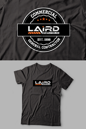 Diseño de Camiseta por devidigitalart para Laird Construction,  Inc | Diseño: #31359864