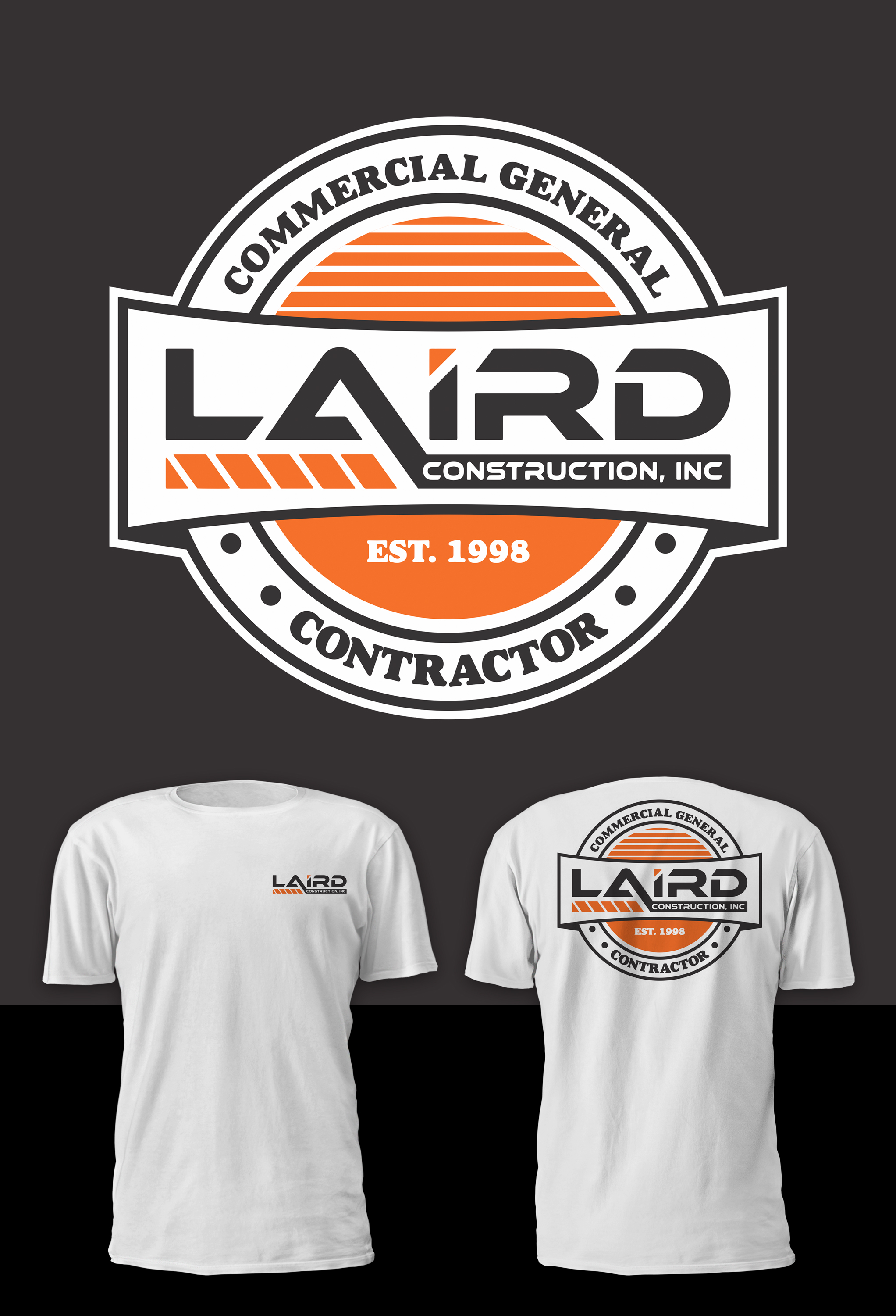 Design de T-shirt par D'Mono pour Laird Construction,  Inc | Design #31352438