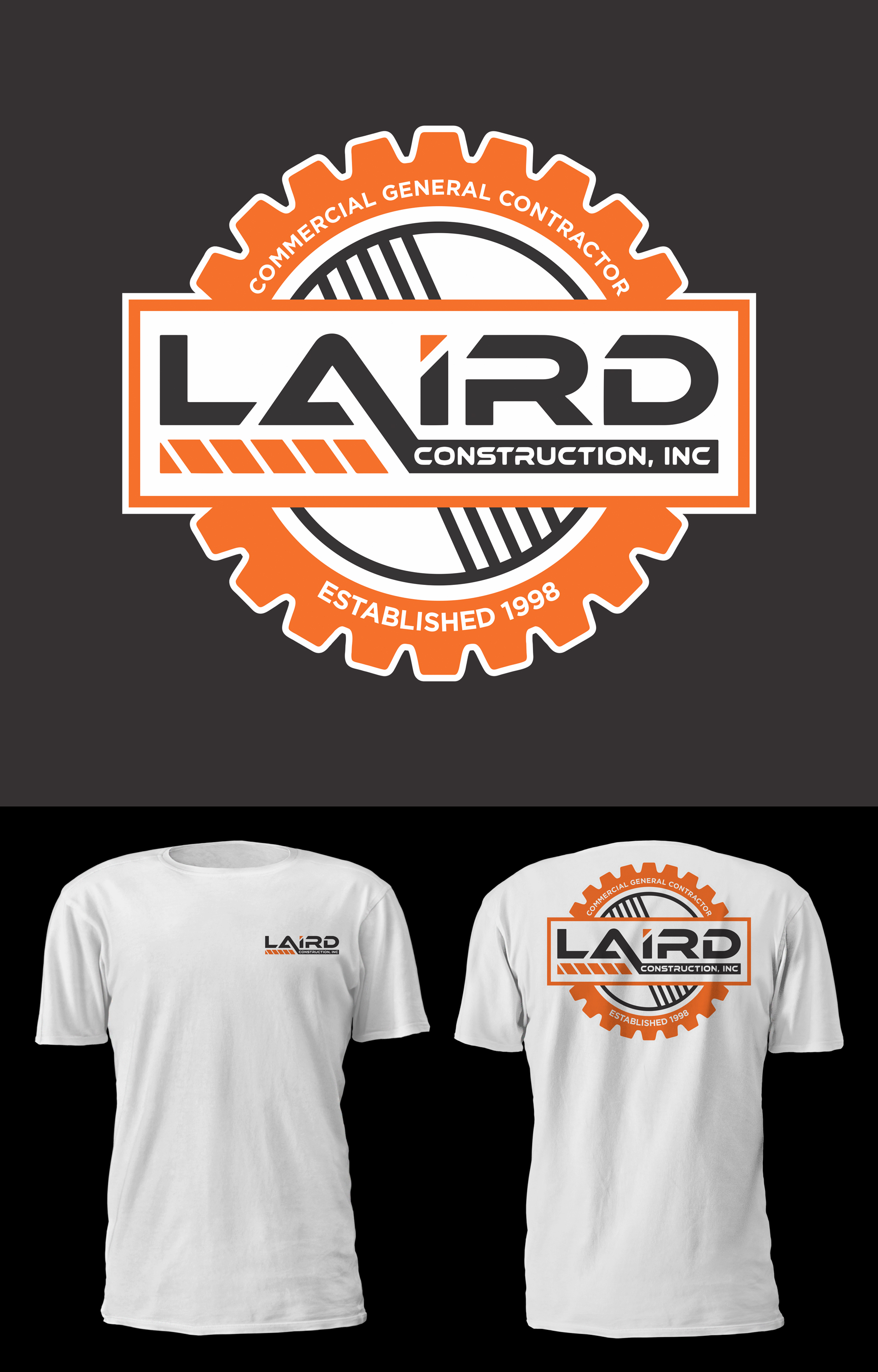 T-shirt Design by D'Mono for Laird Construction,  Inc | Design #31352612