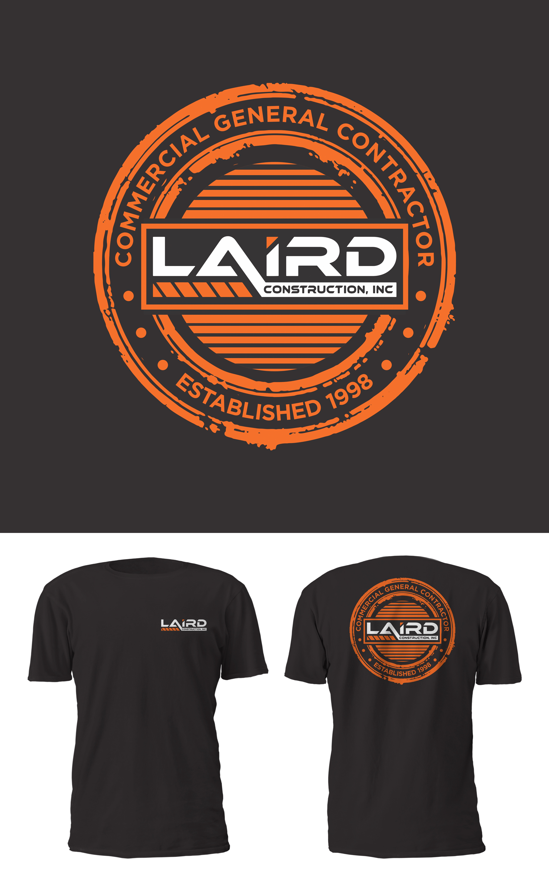 Design de T-shirt par D'Mono pour Laird Construction,  Inc | Design #31358534