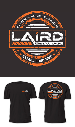 Design de T-shirt par D'Mono pour Laird Construction,  Inc | Design #31383651