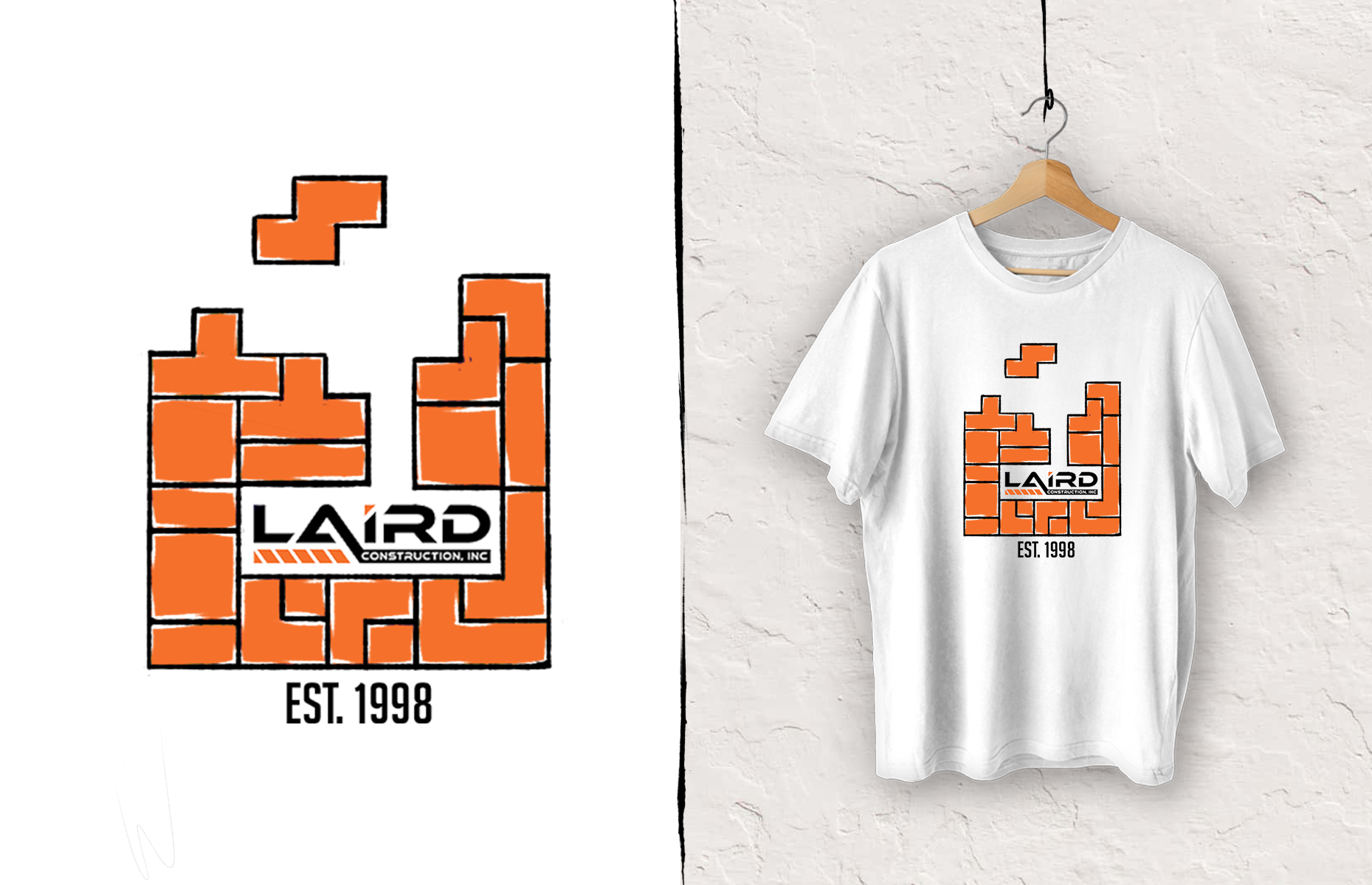 Diseño de Camiseta por Tha Don7 para Laird Construction,  Inc | Diseño #31353416