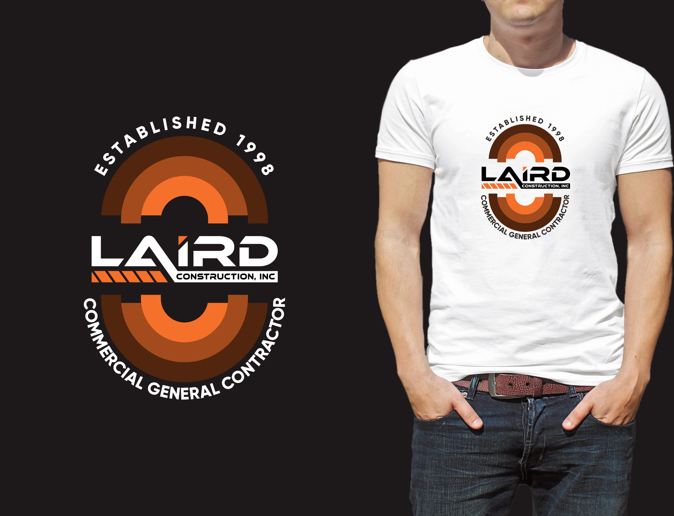 Diseño de Camiseta por Djawek para Laird Construction,  Inc | Diseño #31339510