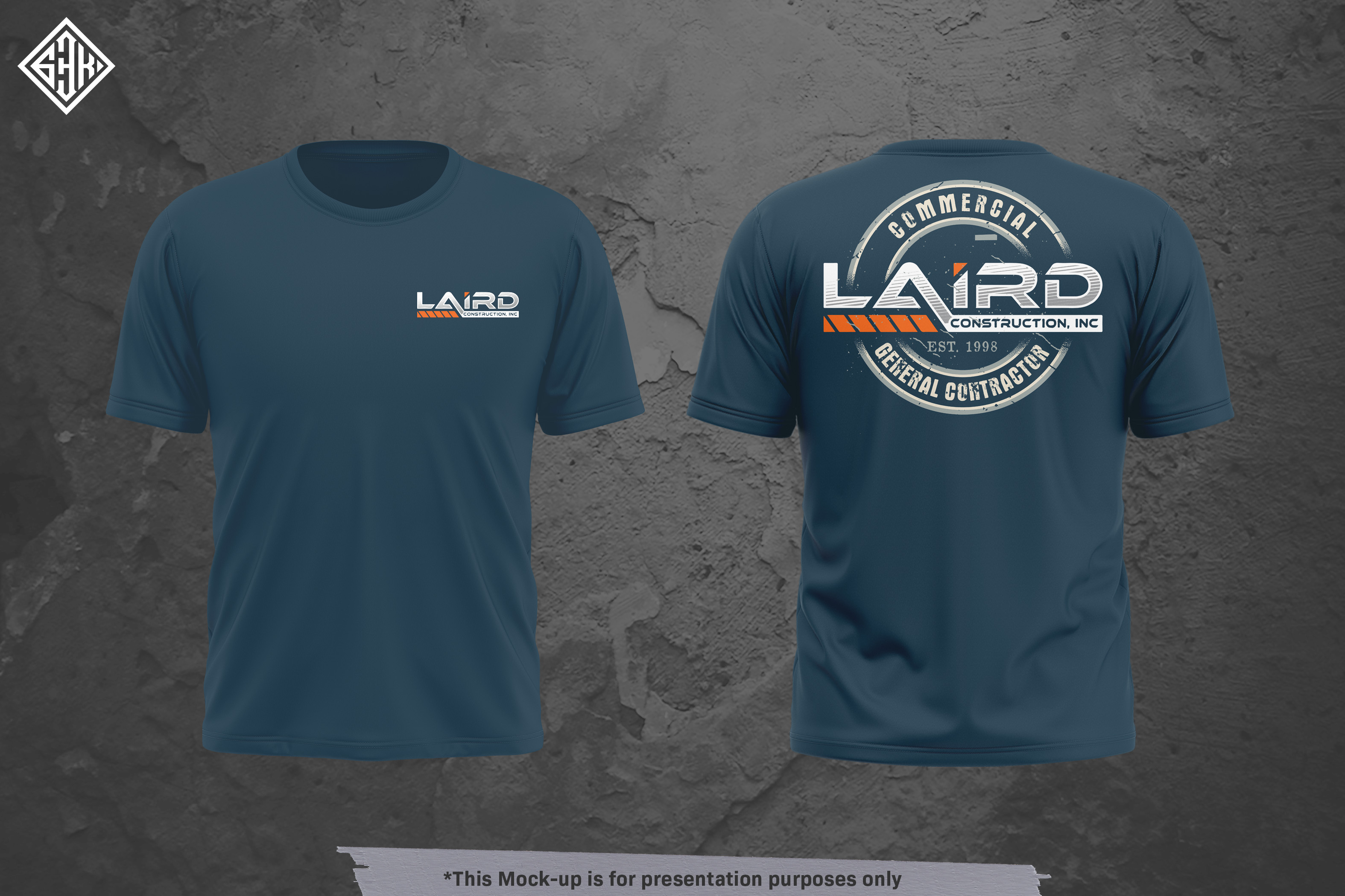 Design de T-shirt par gekgrfx pour Laird Construction,  Inc | Design #31358995