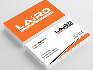 Design de Carte de Visite par sadikul islam pour Laird Construction,  Inc | Design : #31346568