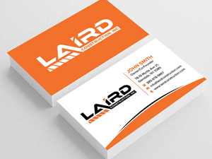 Business Card Design by sadikul islam for Laird Construction,  Inc | Design: #31346595